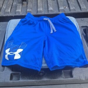 Under Armour Men's Vibrant Blue Sports Shorts